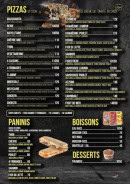 Carte et menu de Jet Food à Clouange — Pizzas