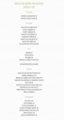 Carte et menu de Ferme-Auberge de Chantereine à Verneville — Les menus suite