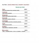 Carte et menu de Pasta in Festa à Montigny les Metz — Les pâtes