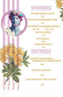 Menu Nami - Les entrées et sharing