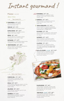 Menu Signorizza - SUR PLACE - les pizzas