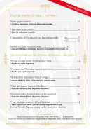 Carte et menu de La Cloche d'or à Maizieres les Metz — Entrées et plats
