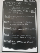 Carte et menu de Turkuaz Organizasyon à Maizieres les Metz — Un exemple de menu de la semaine