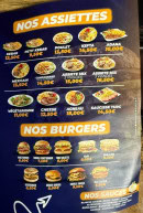 Carte et menu de Chez les frères à Bouzonville — Assiettes, burgers...