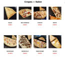 Menu Five Star Food - Les crêpes salées