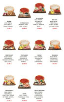 Menu Five Star Food - Les pizzas 40 cm suite