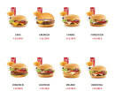 Menu Five Star Food - Les  menus burgers suite