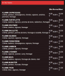 Menu Pizza Nuova - Les flamms