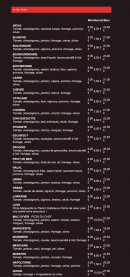 Menu Pizza Nuova - Les pizzas
