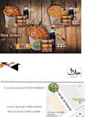 Menu Monkey''s - Wings, mix, tenders,...