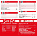 Menu Casa FoZi - Les desserts, bières, ...