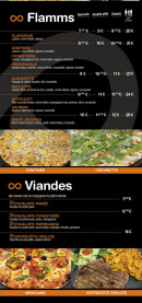 Carte et menu de The good place betting à Betting les Saint Avold — Les flamms et viandes