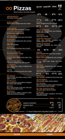 Carte et menu de The good place betting à Betting les Saint Avold — Les pizzas