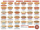 Menu Casa di roma - Les pizzas