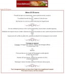 Menu Ô puits - Menu 25.5€