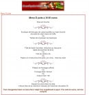 Menu Ô puits - Menu ô puits