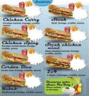Menu Pizz'burg - Sandwichs