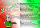 Menu Pizza Gino - Les pizzas