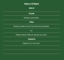 Menu yummy Place - Menu enfant