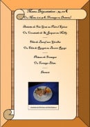 Menu Le Clos de la Bussière - menu degustation