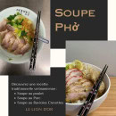Carte et menu de Spécialité Vietnamienne à La Charite sur Loire — Les soupes