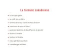 Carte et menu de La Tanière des enragés à Varennes Vauzelles — Les formules canadiennes