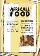 Menu Afri Call Food - Carte et menu African Food Lille