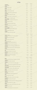Menu Caliente - les pizzas
