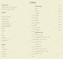 Menu Caliente - les boissons