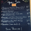 Menu Choroni - Le menu du soir