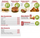 Menu Gur - Les sandwiches, menu enfant, desserts...