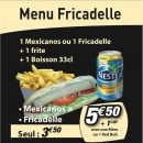 Menu Kebab Celine - Le menu fricadelle à 5,5€