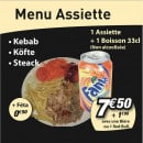 Menu Kebab Celine - Le menu assiette à 7,5€