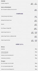 Menu Le Lion Bossu - Les vins page 5