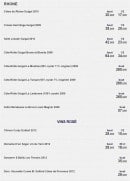 Menu Le Lion Bossu - Les vins page 3