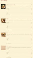 Menu Lucky Panda - Les salades bo bun