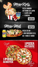 Menu Pizza Inizio - Les menus