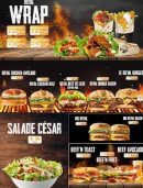 Menu Royal Burger - Les wraps et salades,...