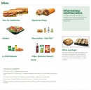 Menu Subway - La carte