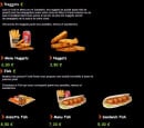 Menu Unik kebab - Les nuggets et poissons