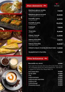Menu Grillad’Or - Les desserts et boissons