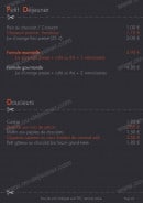 Menu Sur Mesure - Les formules dejeuner