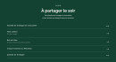 Menu Bistrot Nova - À partager le soir