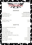 Menu Casa Penasa - Les bières et softs