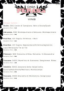 Menu Casa Penasa - Les vins rouges