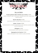 Menu Casa Penasa - Les glaces