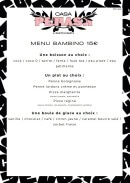 Menu Casa Penasa - Menu bambino