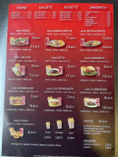 Menu Europe Istanbul - Les menus burgers, assiettes et sandwichs,..