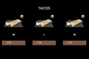 Menu Take away - Les tacos
