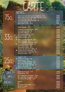Carte et menu de Des mots à la bouche à Saint Sylvestre Cappel — Les bières